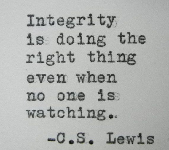 Ethical marketing is about integrity